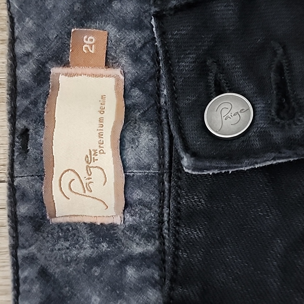 Paige Premium denim dark wash jeans size 26 - Picture 2 of 6